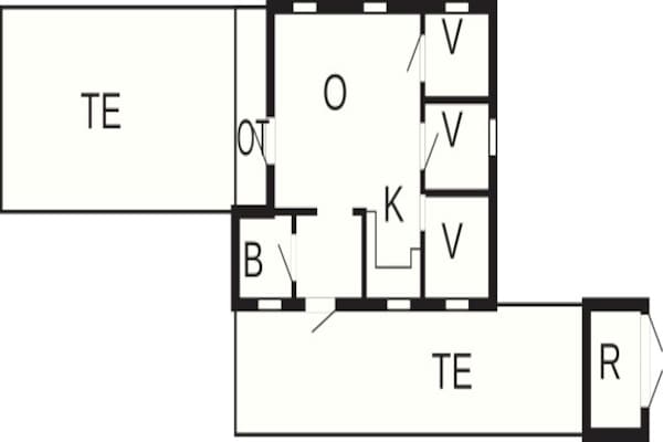 Foto van 6 persoons vakantie huis in Åram-By Traum - Vakantiehuis in Åram - FloorPlan