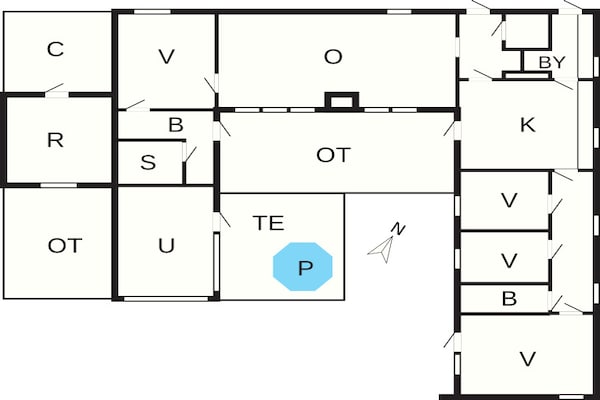 Foto van 11 persoons vakantie huis in SÖLVESBORG-By Traum - Vakantiehuis in SÖLVESBORG - FloorPlan
