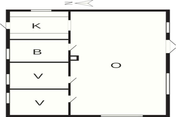 Foto van 6 persoons vakantie huis in Hadsund-By Traum - Vakantiehuis in Hadsund - FloorPlan