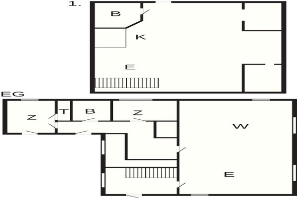 Foto van 6 persoons vakantie huis in Ålbæk - Vakantiehuis in Ålbæk - FloorPlan
