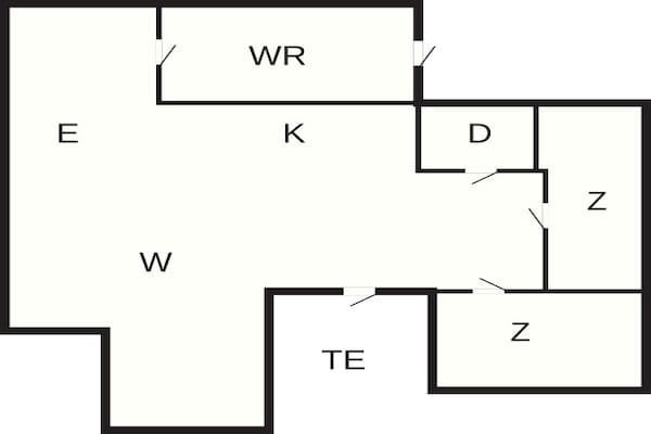 Foto van 5 persoons vakantie huis in Jægerspris-By Traum - Vakantiehuis in Jægerspris - FloorPlan