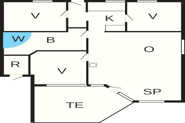 Foto van 6 persoons vakantie huis in GROEMITZ - Vakantiehuis in GROEMITZ - FloorPlan