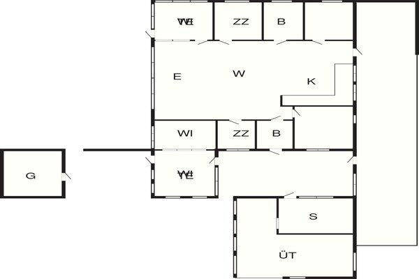 Foto van 12 persoons vakantie huis in Vinderup-By Traum - Vakantiehuis in Vinderup - FloorPlan