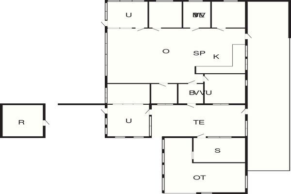 Foto van 12 persoons vakantie huis in Vinderup-By Traum - Vakantiehuis in Vinderup - FloorPlan