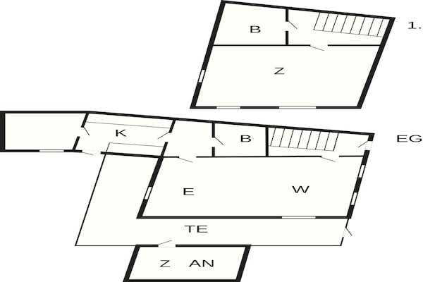 Foto van 4 persoons vakantie huis in Ærøskøbing-By Traum - FloorPlan