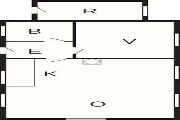 Foto van 4 persoons vakantie huis in Bramming-By Traum - Vakantiehuis in Bramming - FloorPlan