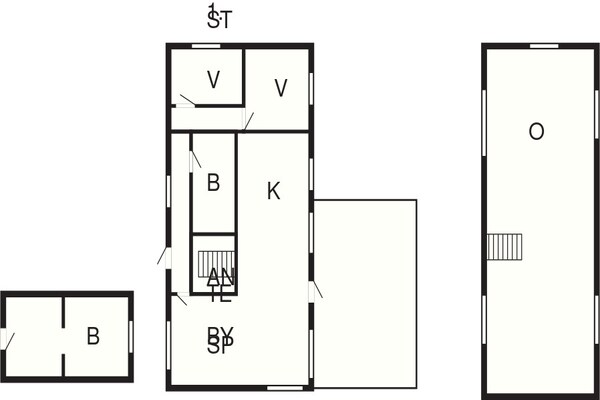 Foto van Kustcharme in Baring -- By Traum Ferienwohnungen - Vakantiehuis in Asperup - FloorPlan