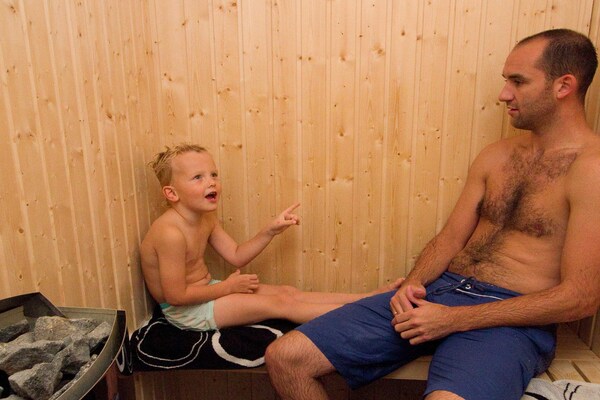 Foto van Luxe vakantieverblijf aan zee - Vakantiehuis in Sydals - Sauna