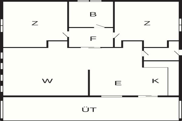 Foto van 6 persoons vakantie huis in Gilleleje - Vakantiehuis in Gilleleje - FloorPlan