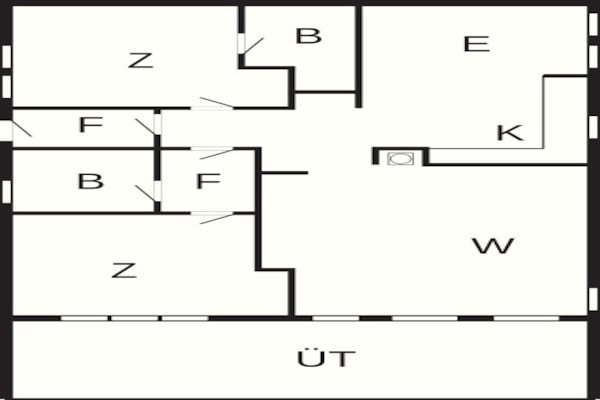Foto van 6 persoons vakantie huis in Gilleleje - Vakantiehuis in Gilleleje - FloorPlan