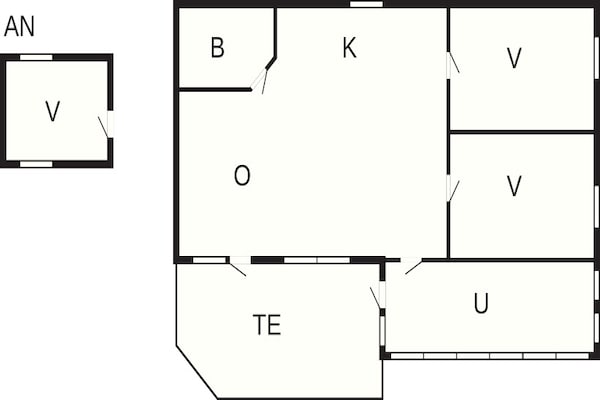 Foto van 6 persoons vakantie huis in HÅCKSVIK-By Traum - Vakantiehuis in HÅCKSVIK - FloorPlan