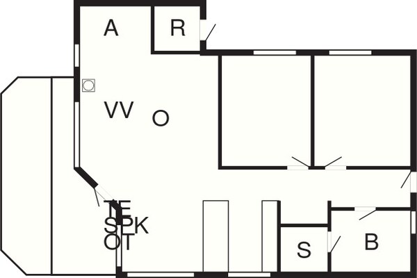 Foto van 6 persoons vakantie huis in Großenbrode - Vakantiehuis in Großenbrode - FloorPlan