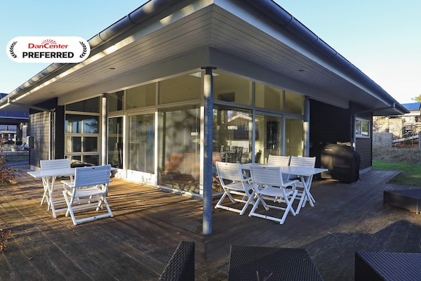 Foto van Luxe strandhuis met spa - Vakantiehuis in Hals - Outdoor