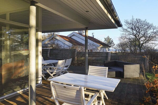 Foto van Luxe strandhuis met spa - Vakantiehuis in Hals - WaterView