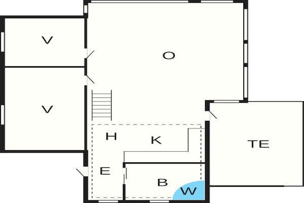 Foto van 5 persoons vakantie huis in Hovborg-By Traum - Vakantiehuis in Hovborg - FloorPlan