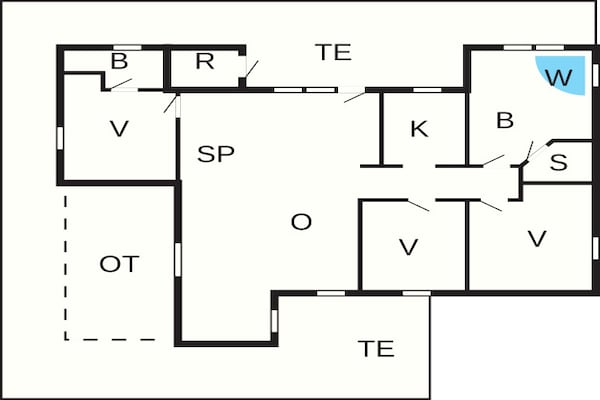 Foto van Luxe retraite Tranum Strand -- By Traum Ferienwohnungen - FloorPlan