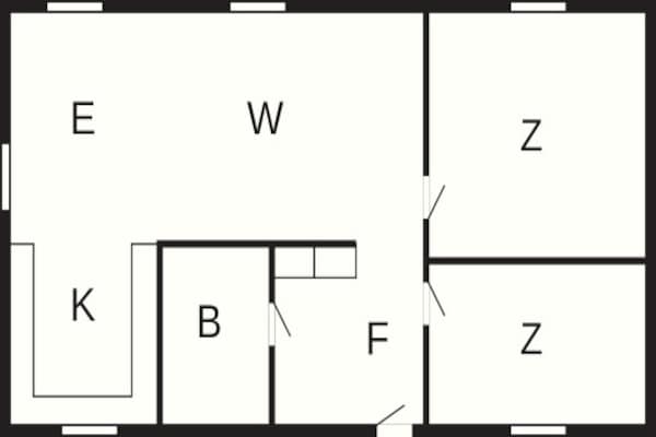Foto van 6 persoons vakantie huis in ÅSARP-By Traum - Vakantiehuis in ÅSARP - FloorPlan