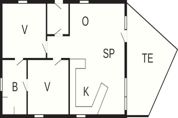 Foto van 4 persoons vakantie huis in GROEMITZ - Vakantiehuis in GROEMITZ - FloorPlan
