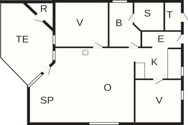 Foto van 6 persoons vakantie huis in GROEMITZ - Vakantiehuis in GROEMITZ - FloorPlan