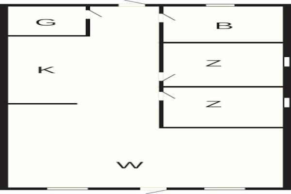 Foto van 4 persoons vakantie huis in Hovborg-By Traum - Vakantiehuis in Hovborg - FloorPlan