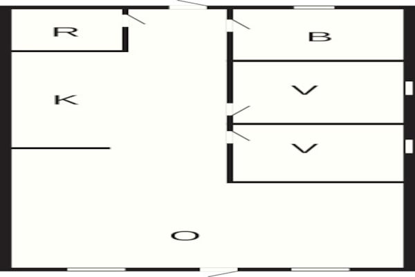 Foto van 4 persoons vakantie huis in Hovborg-By Traum - Vakantiehuis in Hovborg - FloorPlan