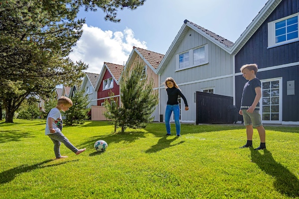 Foto van 4 persoons vakantie huis op een vakantie park in Blåvand - Outdoor