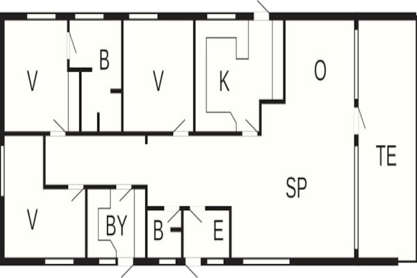 Foto van Vakantiepark Vegsø: Premium Retreat - Vakantiehuis in Hanstholm - FloorPlan