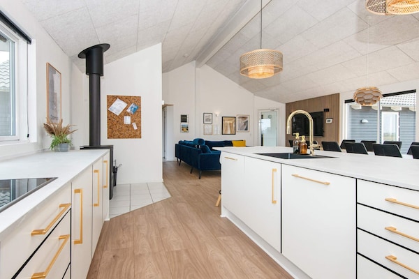 Foto van Luxe vakantieverblijf aan zee - Vakantiehuis in Harboøre - Indoor