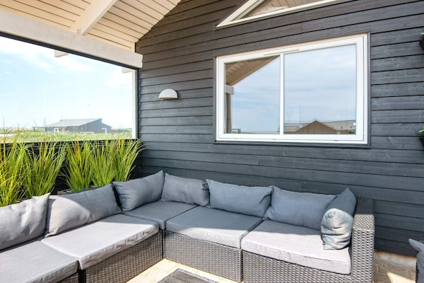 Foto van Luxe vakantieverblijf aan zee - Vakantiehuis in Harboøre - View