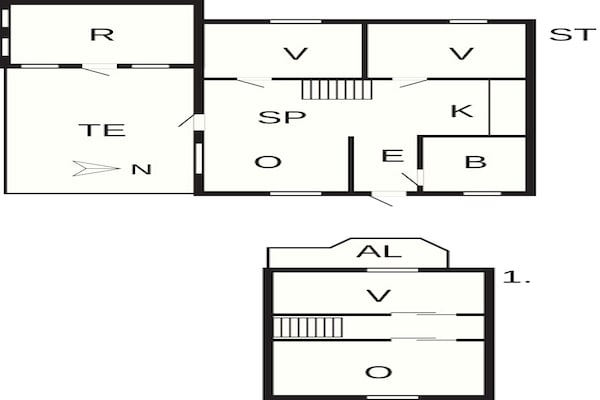 Foto van 5 persoons vakantie huis in Harboøre-By Traum - Vakantiehuis in Harboøre - FloorPlan