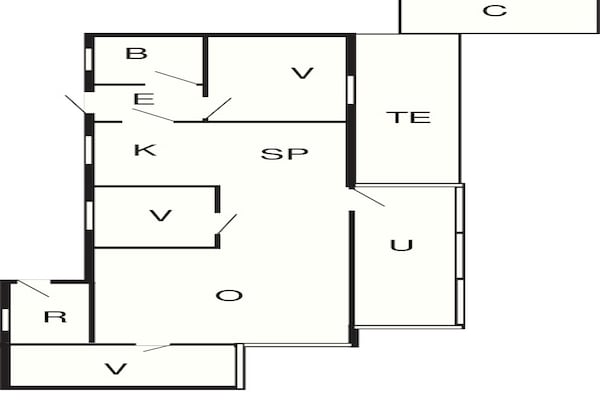 Foto van 6 persoons vakantie huis in Dannemare - Vakantiehuis in Dannemare - FloorPlan