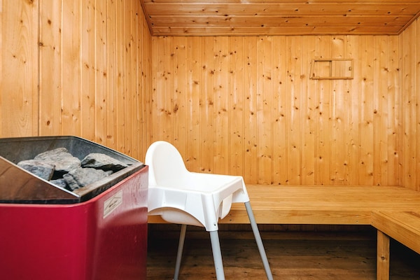 Foto van Luxe vakantieverblijf nabij Kvie So - Vakantiehuis in Ansager - Sauna