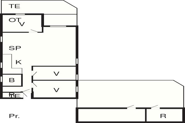 Foto van 6 persoons vakantie huis in Blokhus-By Traum - Vakantiehuis in Blokhus - FloorPlan