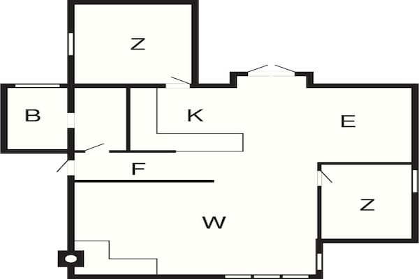 Foto van 4 persoons vakantie huis in Hejls-By Traum - Vakantiehuis in Hejls - FloorPlan