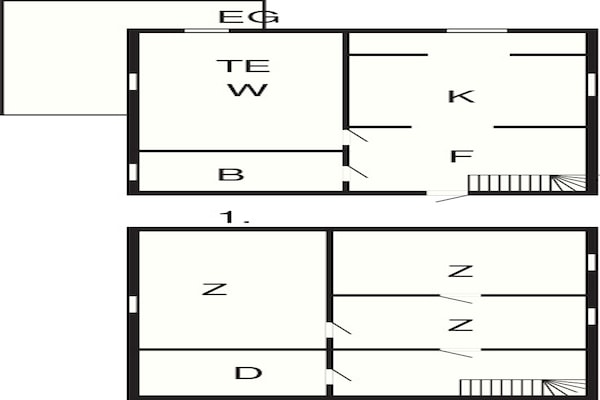 Foto van 4 persoons vakantie huis in Skatvik-By Traum - Vakantiehuis in Skatvik - FloorPlan