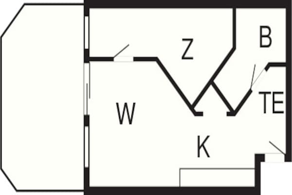 Foto van Modern appartement op een toplocatie - Vakantiehuis in Wendtorf - FloorPlan
