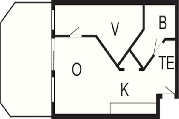 Foto van Modern appartement op een toplocatie - Vakantiehuis in Wendtorf - FloorPlan
