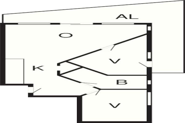 Foto van Moderne vakantie direct aan het water - Vakantiehuis in Wendtorf - FloorPlan
