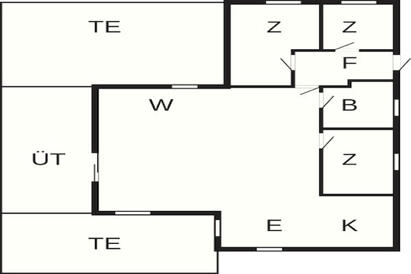 Foto van 5 persoons vakantie huis in Hejls-By Traum - Vakantiehuis in Hejls - FloorPlan