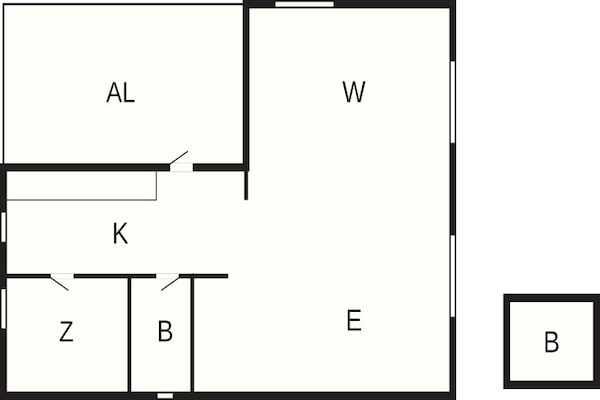 Foto van 4 persoons vakantie huis in LJUSDAL-By Traum - Vakantiehuis in LJUSDAL - FloorPlan