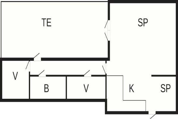Foto van 4 persoons vakantie huis in Store Fuglede-By Traum - FloorPlan