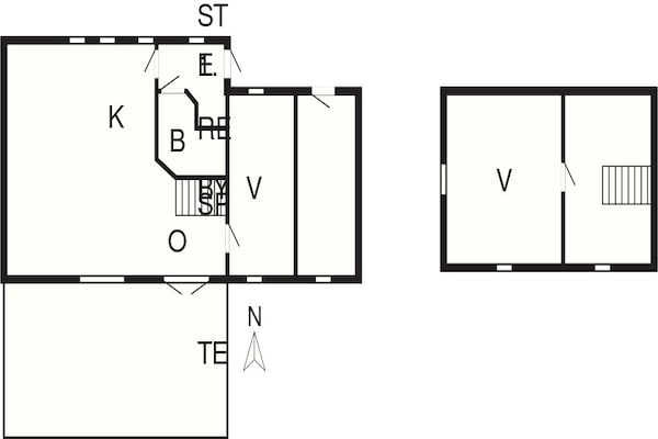 Foto van 5 persoons vakantie huis in Øster Assels-By Traum - FloorPlan