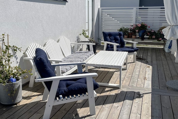 Foto van Moderne strandcottage in Tofta, Gotland - Vakantiehuis in GOTLANDS TOFTA - Outdoor