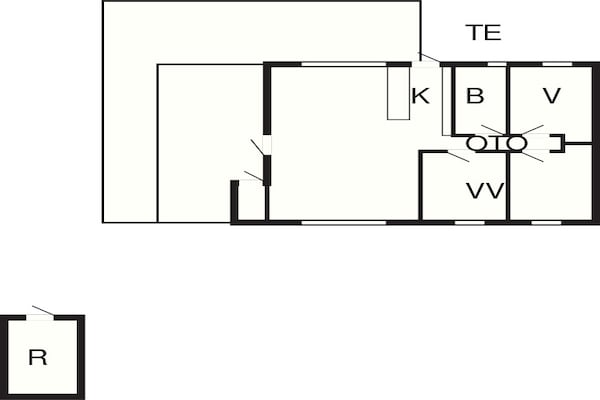 Foto van 6 persoons vakantie huis in Hadsund-By Traum - Vakantiehuis in Hadsund - FloorPlan