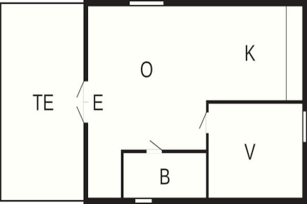 Foto van 4 persoons vakantie huis in Mörbylånga-By Traum - Vakantiehuis in Mörbylånga - FloorPlan