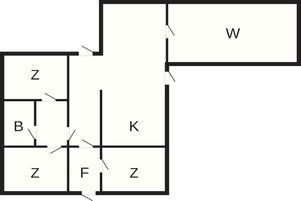 Foto van 6 persoons vakantie huis in Græsted - Vakantiehuis in Græsted - FloorPlan