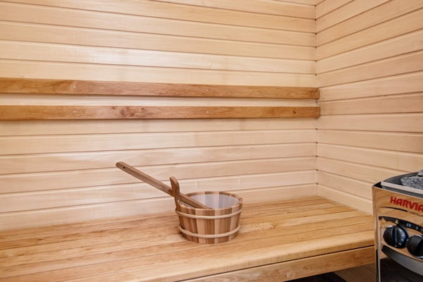 Foto van Luxe spa-retraite in Romo - Vakantiehuis in Rømø - Sauna