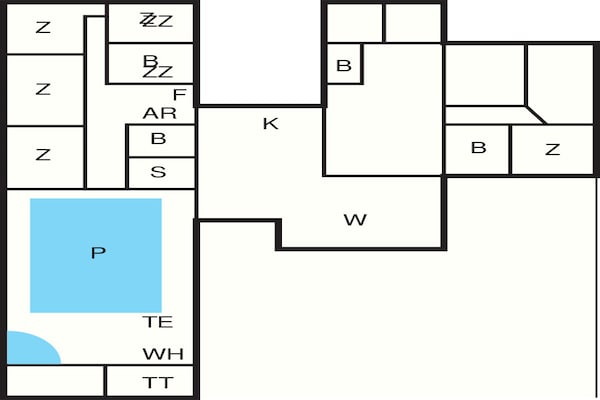 Foto van Luxe retraite in Skagen -- By Traum Ferienwohnungen - FloorPlan