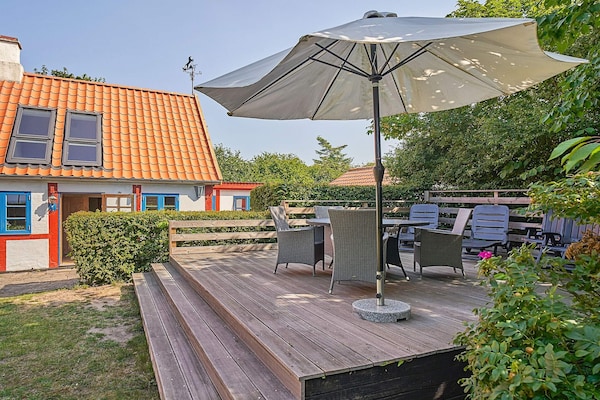 Foto van Charmant huisje aan zee - Vakantiehuis in Aakirkeby - Outdoor
