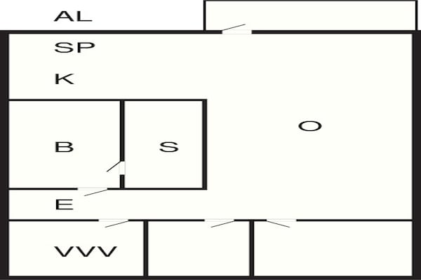 Foto van 6 persoons vakantie huis in blentarp-By Traum - Vakantiehuis in blentarp - FloorPlan